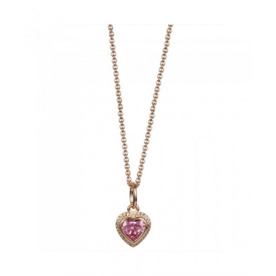 Pandora Necklace Rose Pink Heart PN 11108 Jewelry