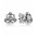 Pandora Earring Silver Cubic Zirconia Romance Stud PN 11172 Jewelry