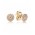 Pandora Earring 14ct Gold Radiant Elegance PN 11174 Jewelry