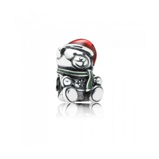Pandora Charm Christmas Teddy Bear PN 11274 Jewelry