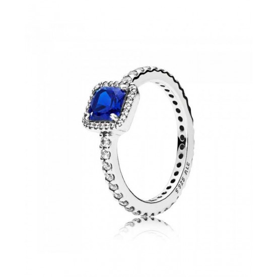 Pandora Ring Blue Timeless Elegance PN 11287 Jewelry