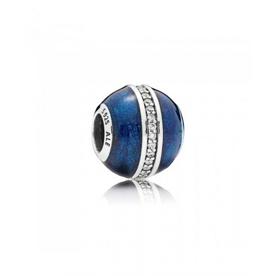 Pandora Charm Midnight Blue Orbit PN 11222 Jewelry