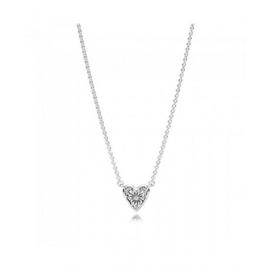Pandora Necklace Heart Of Winter Collier PN 11230 Jewelry