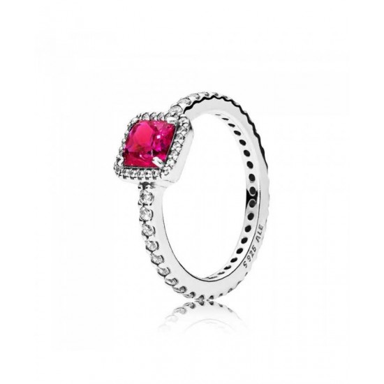 Pandora Ring Red Timeless Elegance PN 11231 Jewelry