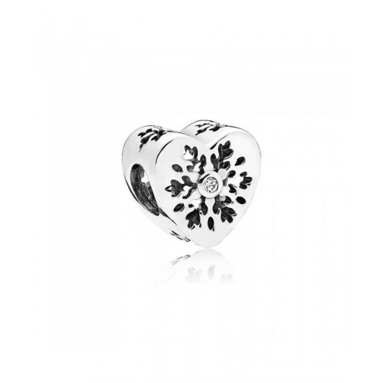 Pandora Charm Snowflake Heart PN 11234 Jewelry