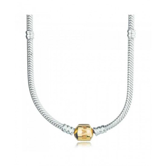 Pandora Necklace Silver 50cm 14ct Clasp PN 11342 Jewelry