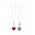 Pandora Necklace Silver Mother Daughter Complete PN 11354 Jewelry