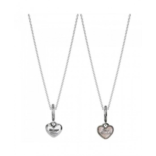 Pandora Necklace Silver Best Friends PN 11357 Jewelry