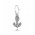Pandora Pendant Silver Cubic Zirconia Anchor Dropper PN 11462 Jewelry