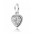 Pandora Pendant Silver Sparkling Love Cubic Zirconia Heart PN 11469 Jewelry