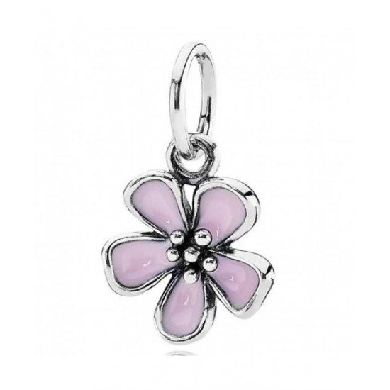 Pandora Pendant Silver Cherry Blossom Flower PN 11496 Jewelry