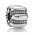 Pandora Clip Silver Ridged Spacer PN 11422 Jewelry