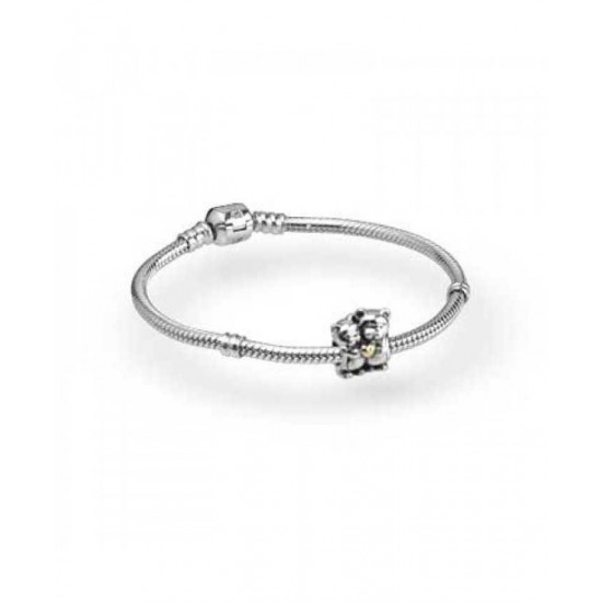 Pandora Bracelet 14ct Teddy Complete PN 10187 Jewelry