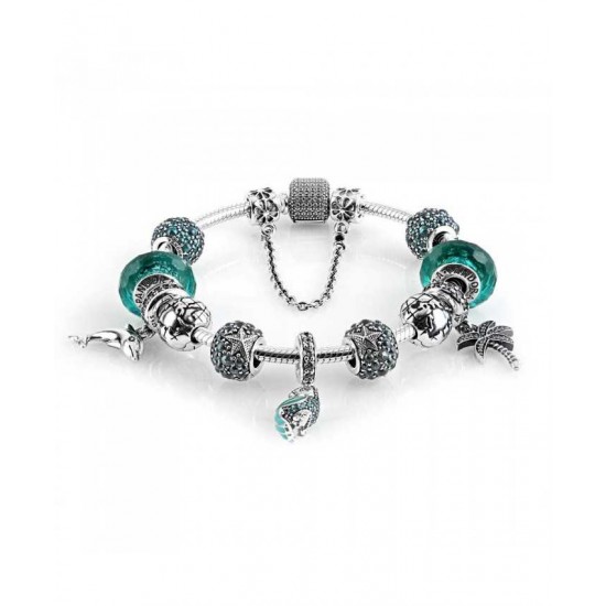 Pandora Bracelet Tropical Oceanic Complete PN 10188 Jewelry