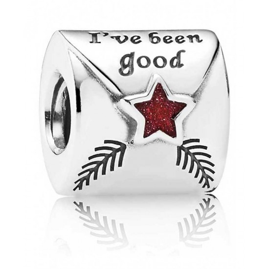 Pandora Charm Silver Letter To Father Christmas PN 10581 Jewelry