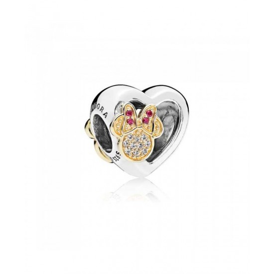 Pandora Charm Disney Mickey Minnie Love Icons PN 11244 Jewelry