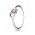Pandora Ring Silver 14ct Interlocked Hearts PN 11558 Jewelry