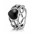 Pandora Ring Sterling Silver Black Onyx PN 11578 Jewelry