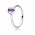 Pandora Ring Purple Poetic Droplet PN 11584 Jewelry