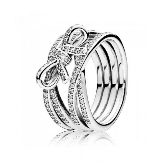 Pandora Ring Silver Delicate Sentiments PN 11603 Jewelry