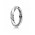 Pandora Ring Silver Cubic Zirconia Ribbon Of Love PN 11606 Jewelry