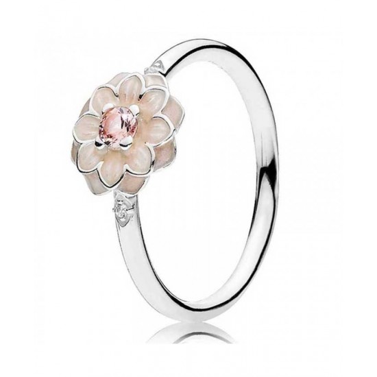Pandora Ring Silver Blooming Dahlia PN 11608 Jewelry