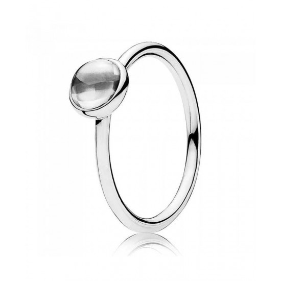 Pandora Ring Silver Poetic Droplet PN 11626 Jewelry