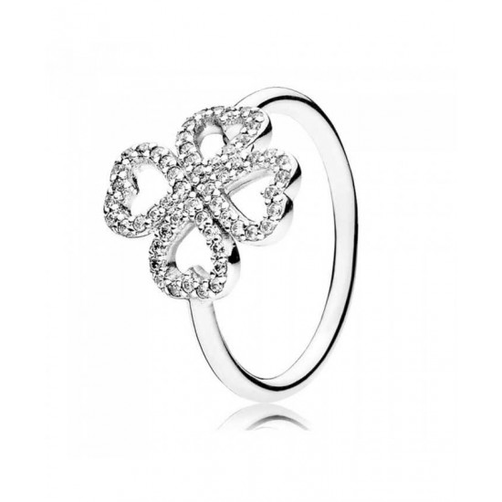 Pandora Ring Silver Petals Of Love PN 11628 Jewelry