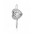 Pandora Ring Silver Cubic Zirconia Heart PN 11656 Jewelry