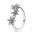 Pandora Ring Silver Cubic Zirconia Triple Daisy PN 11661 Jewelry
